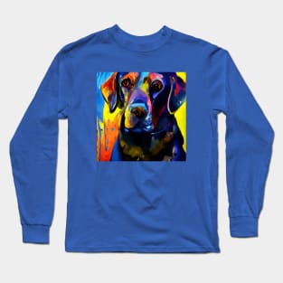 Black Labrador 3 Long Sleeve T-Shirt